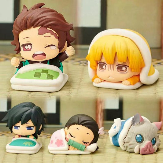 demon slayer cute sleeping figure