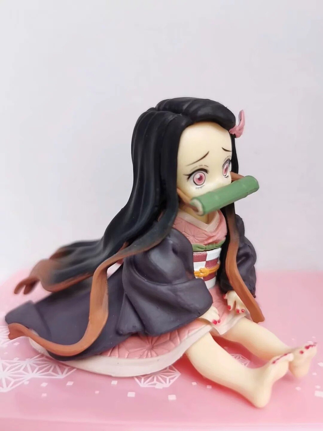 nezuko cute mini figure
