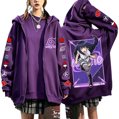 Hinata Zip Up Hoodie