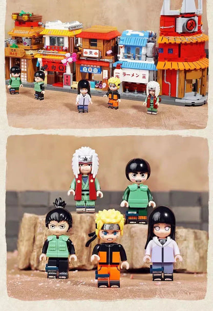 naruto shippuden Village building Blocks