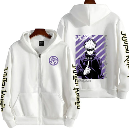 Gojo Satoru ZipUp Hoodie