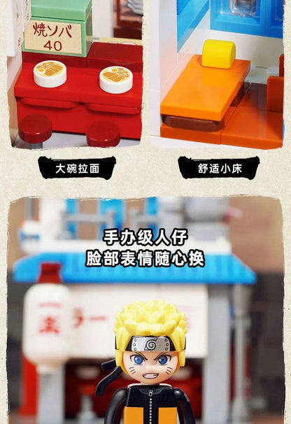naruto shippuden Village building Blocks