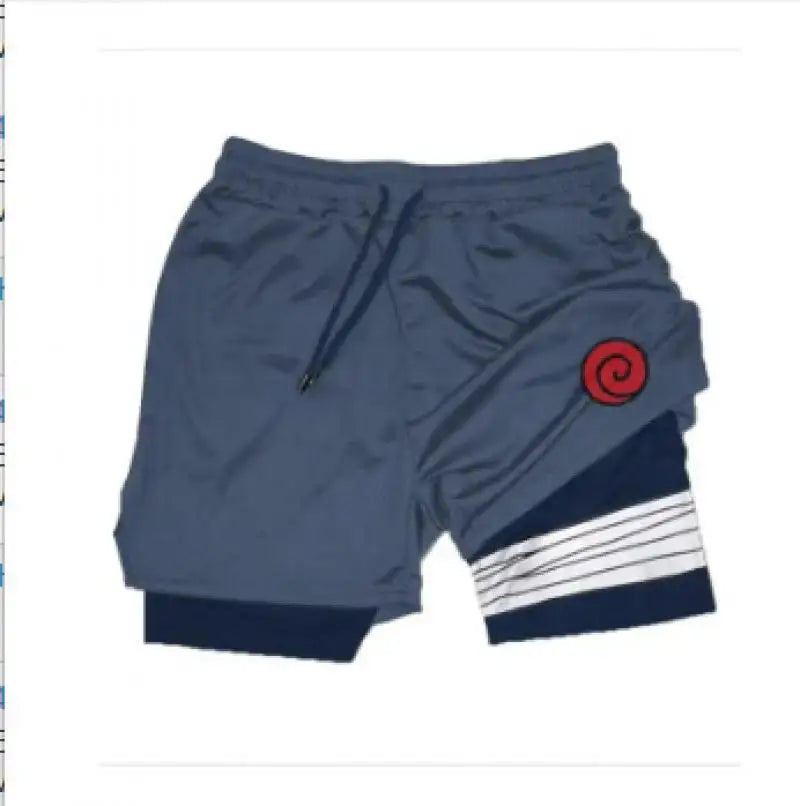 naruto gym shorts