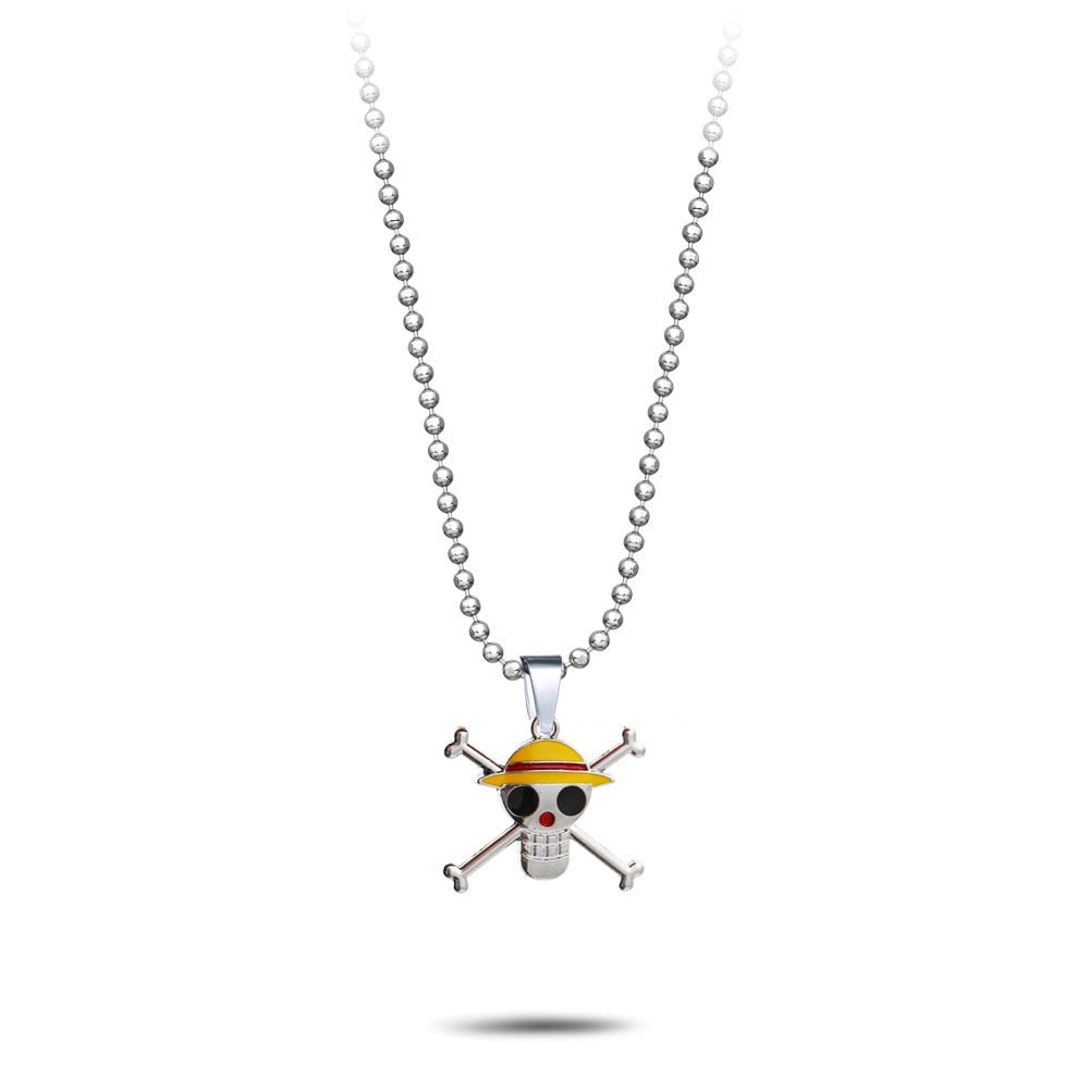 one piece silver necklace