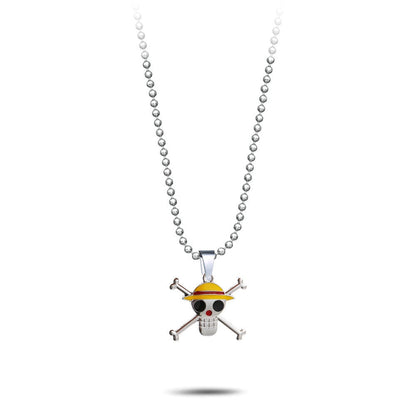one piece silver necklace