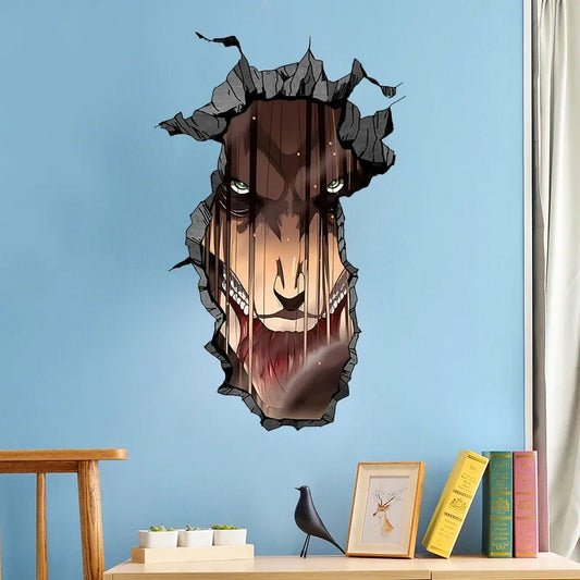 attack on titan Wall Decals
