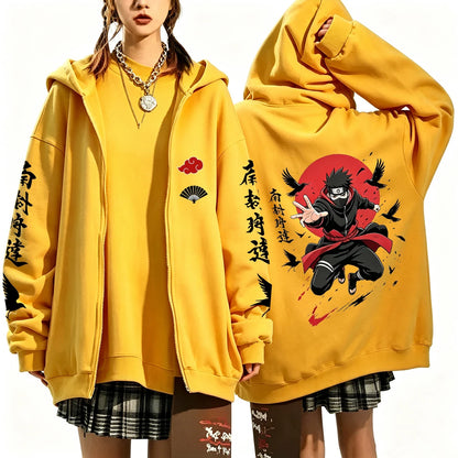 Obito Zip Up Hoodie