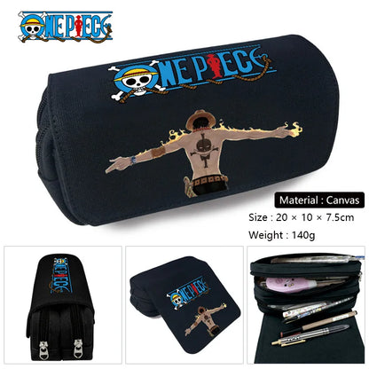 one piece School Pen Case
