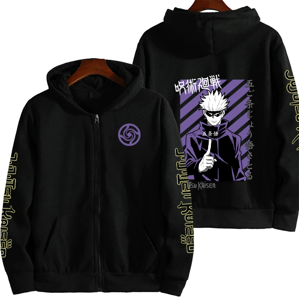 Gojo Satoru ZipUp Hoodie