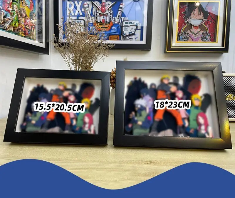 naruto 3d art piece
