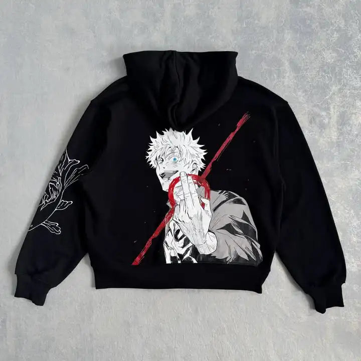Gojo Satoru Vintage Hoodie