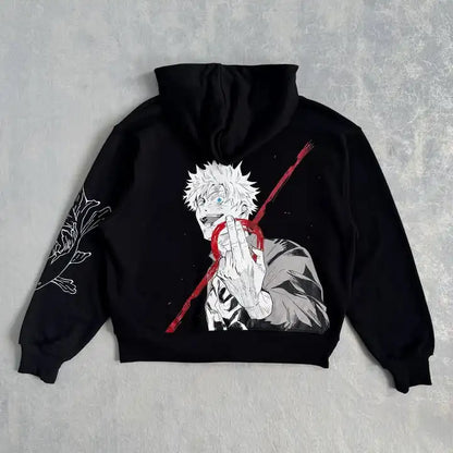 Gojo Satoru Vintage Hoodie