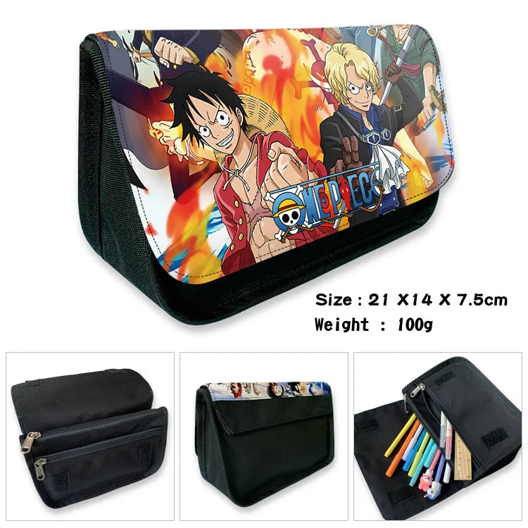 one piece School Pen Case
