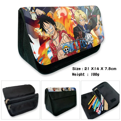 one piece School Pen Case