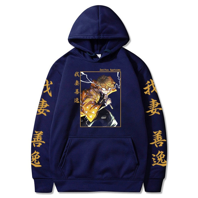 zenitsu training hoodie