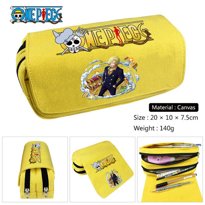 one piece School Pen Case