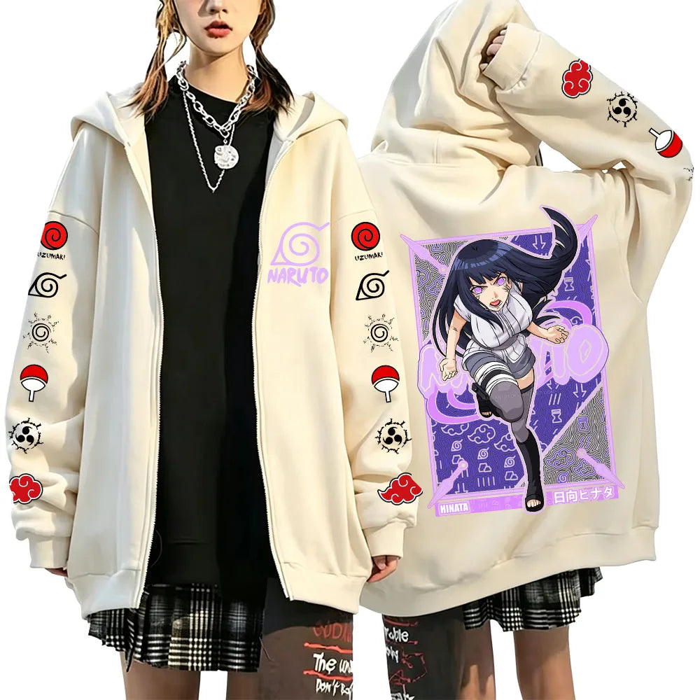 Hinata Zip Up Hoodie