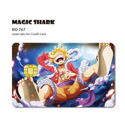 one piece card stickers