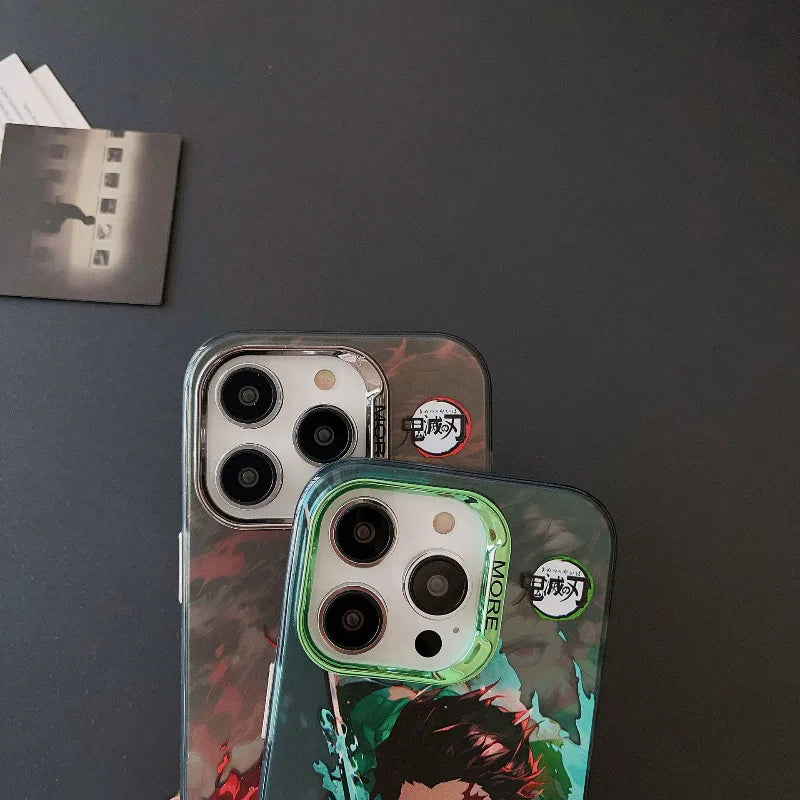demon slayer Laser phone Case