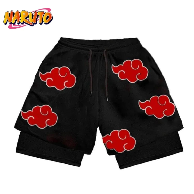 naruto gym shorts