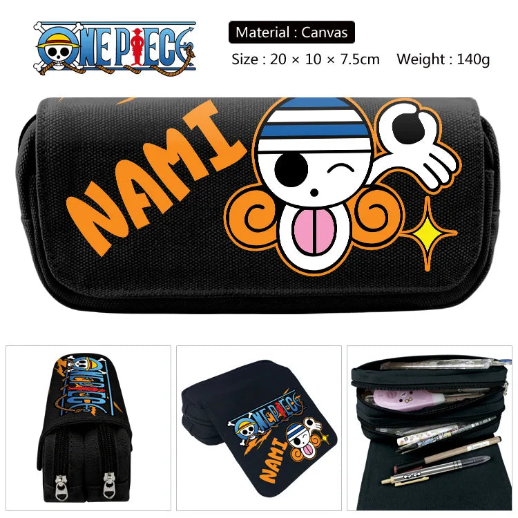 one piece School Pen Case