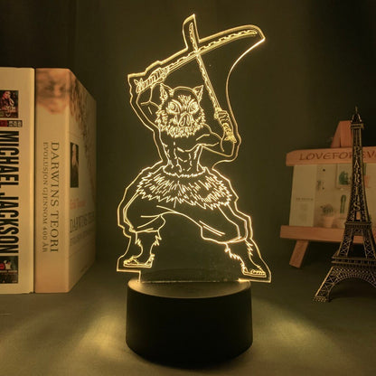 demon slayer lighting figure