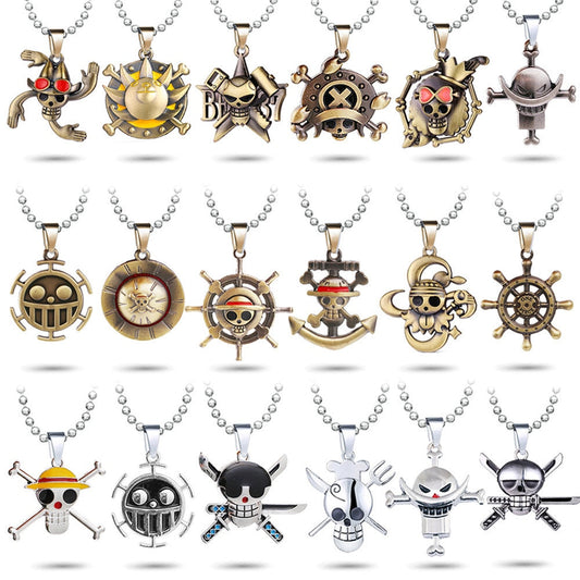 one piece silver necklace