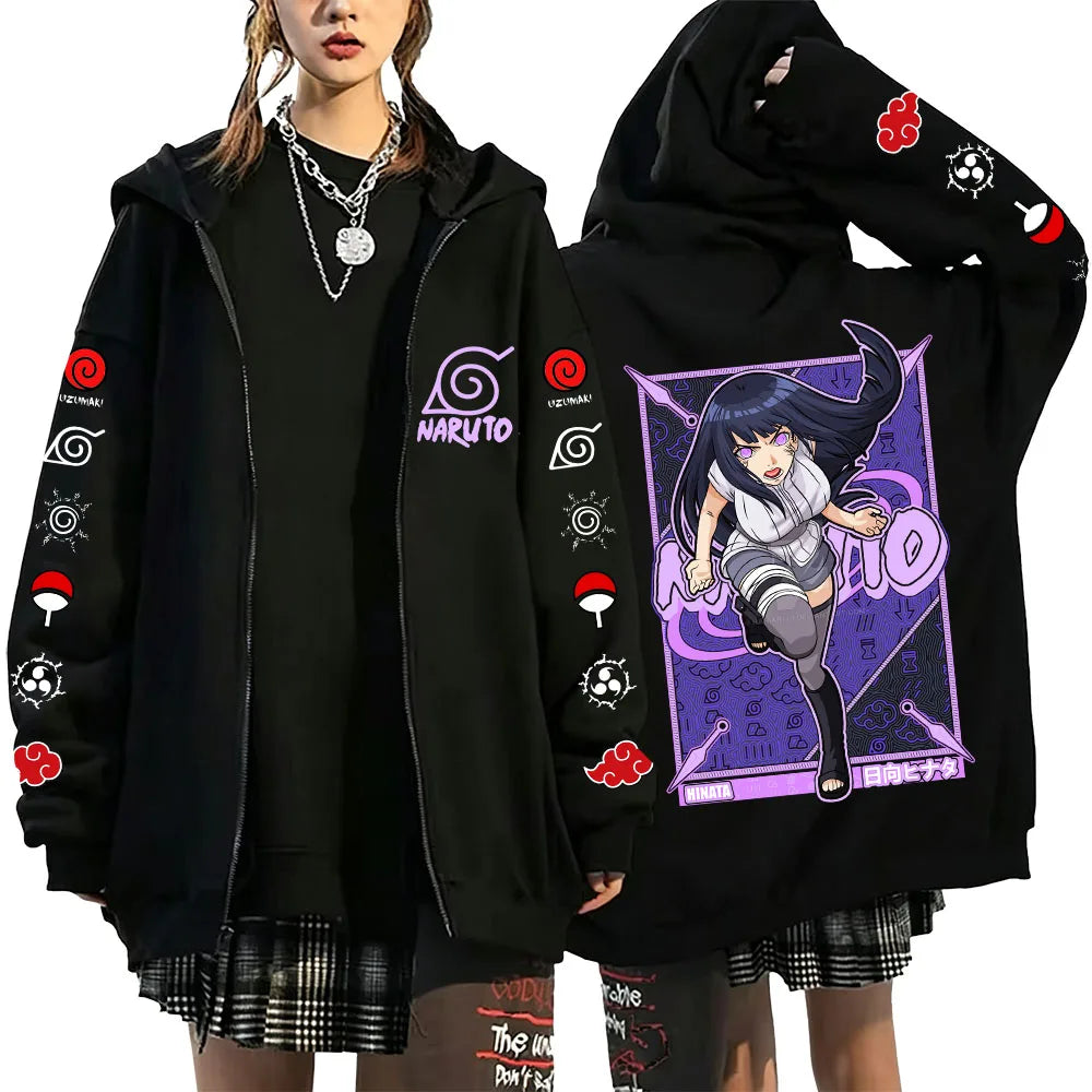 Hinata Zip Up Hoodie