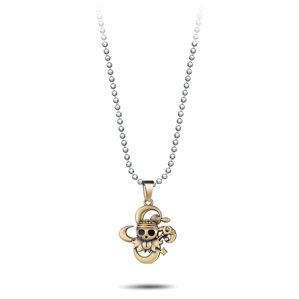 one piece silver necklace