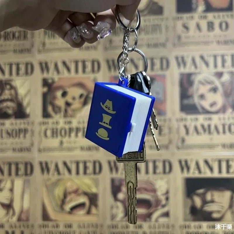 3D one piece Ship Keychain