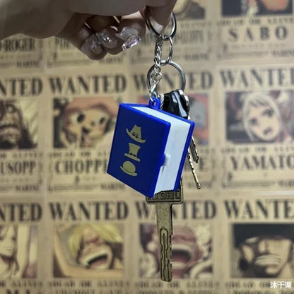 3D one piece Ship Keychain