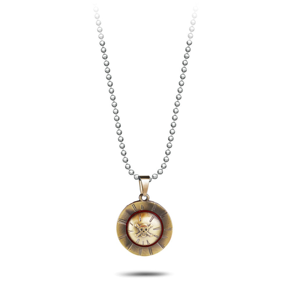 one piece silver necklace
