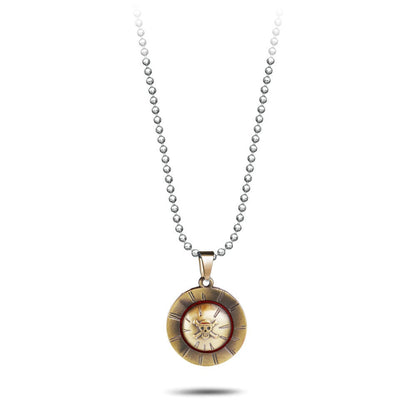 one piece silver necklace