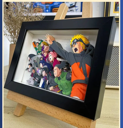 naruto 3d art piece