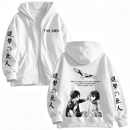 Mikasa & Eren Love Hoodie