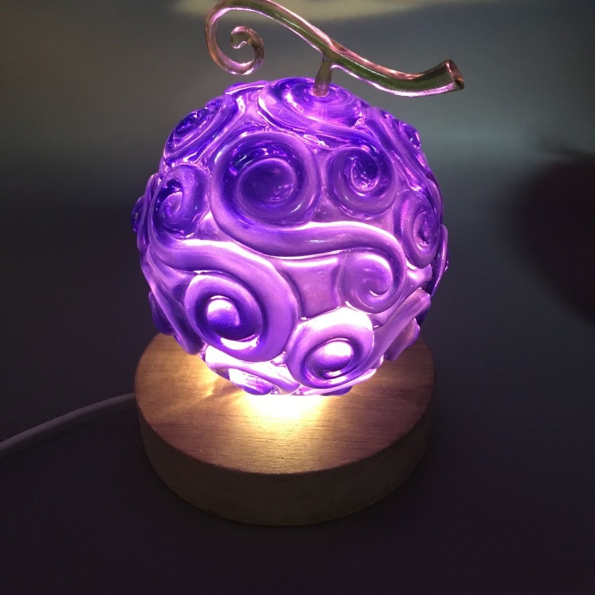 one piece devil fruit lamp