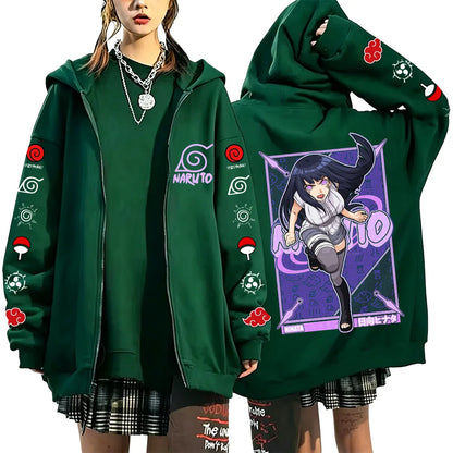 Hinata Zip Up Hoodie