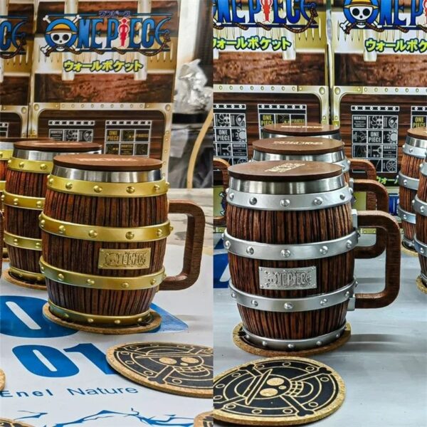 one piece barrel mug