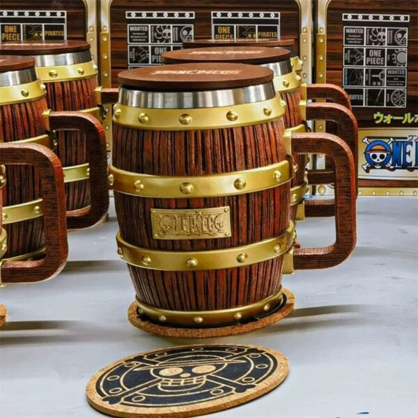 one piece barrel mug