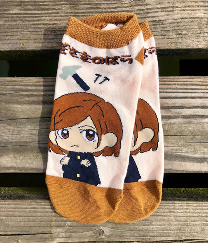 jujutsu kaisen chracters socks