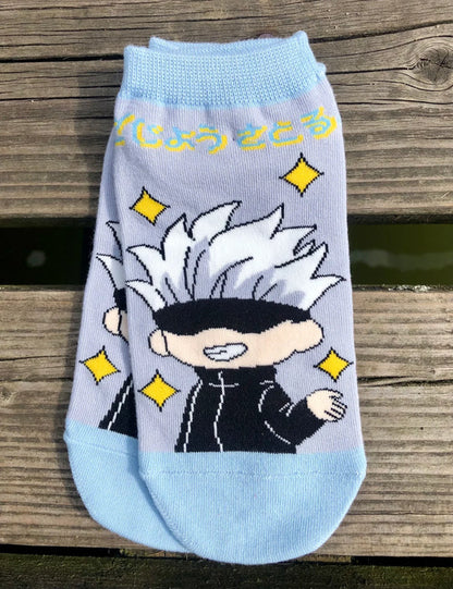 jujutsu kaisen chracters socks
